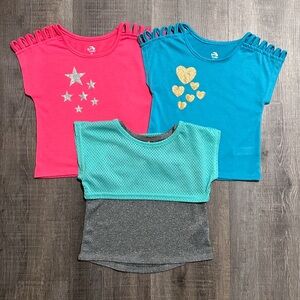 New Bundle of 3 Baby & Toddler Girls Size 12 Months Active Tops